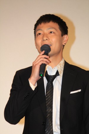 田中俊介、『ダブルミンツ』完成披露舞台挨拶に登壇