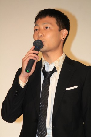 田中俊介、『ダブルミンツ』完成披露舞台挨拶に登壇