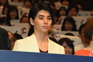 村上虹郎、『武曲　MUKOKU』完成披露舞台挨拶にて