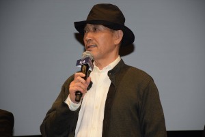 小林薫、『武曲　MUKOKU』完成披露舞台挨拶にて