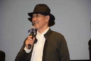 小林薫、『武曲　MUKOKU』完成披露舞台挨拶にて