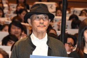 小林薫、『武曲　MUKOKU』完成披露舞台挨拶にて