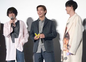 菅田将暉、野村周平、間宮祥太朗、『帝一の國』応援上映＆大ヒット御礼舞台挨拶に登場