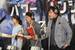 『パワーレンジャー』公開アフレコにて