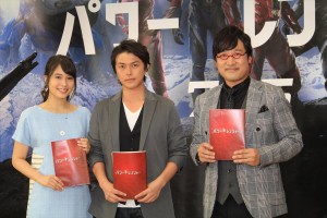 『パワーレンジャー』公開アフレコにて