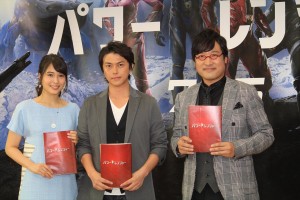『パワーレンジャー』公開アフレコにて