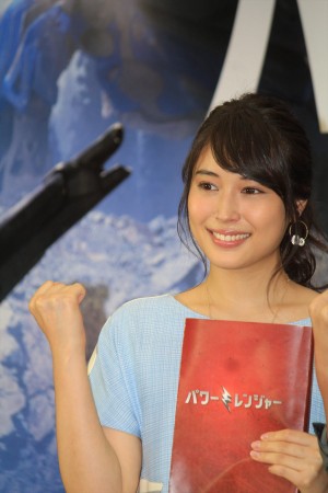 広瀬アリス、『パワーレンジャー』公開アフレコにて