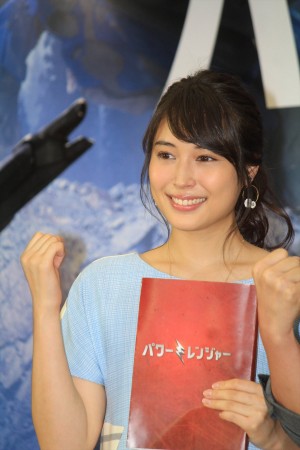 広瀬アリス、『パワーレンジャー』公開アフレコにて