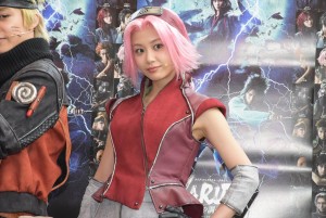 伊藤優衣（春野サクラ役）『ライブ・スペクタクル「NARUTO－ナルト－」～暁の調べ～』にて