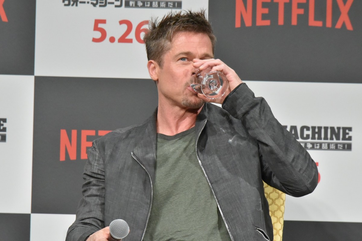  ブラッド・ピット、2年半ぶりの来日にウキウキ？ 晩ごはん想像して記者質問忘れる
