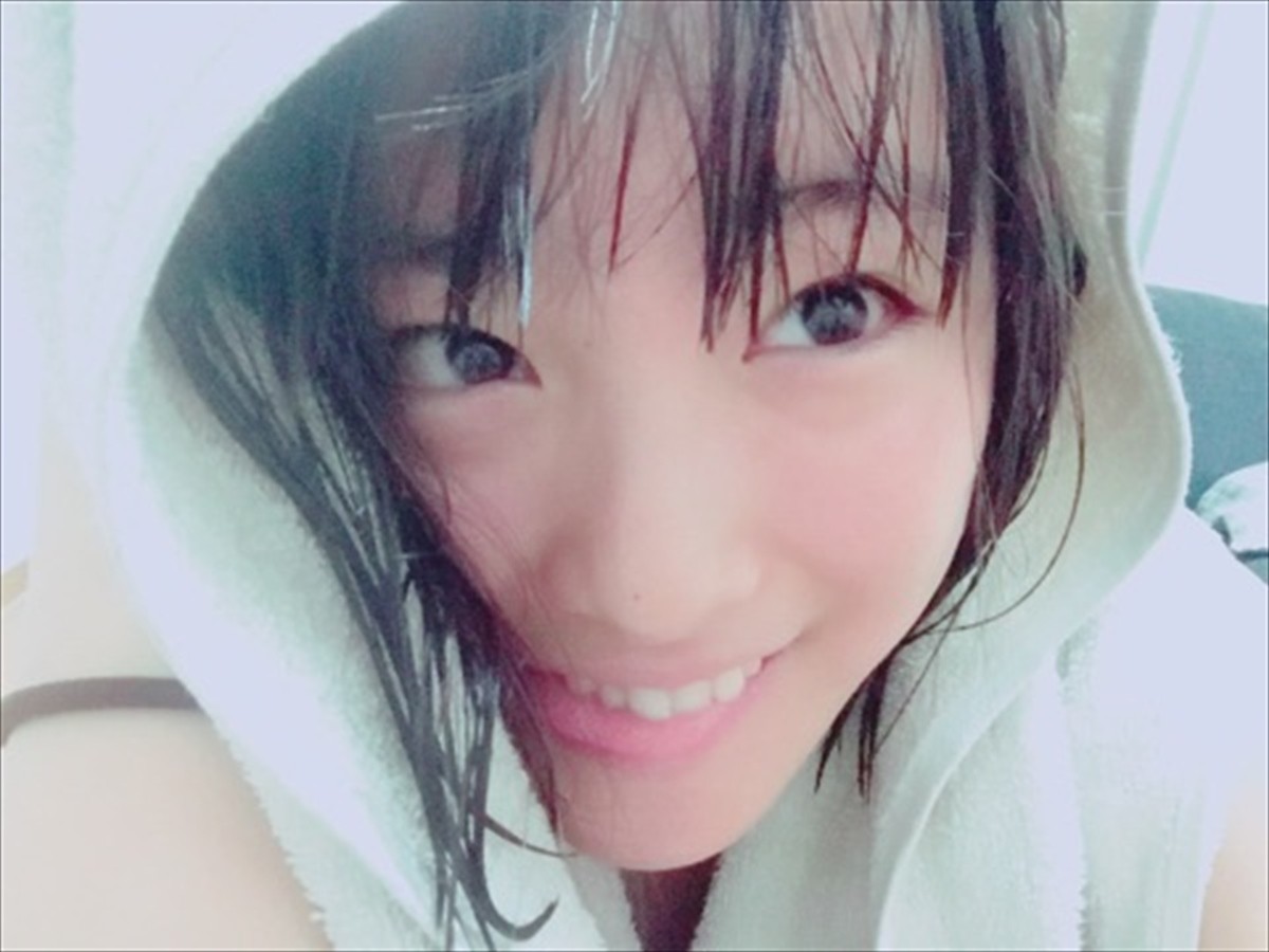 大友花恋、湯上りすっぴんショット公開 ※写真提供:アメブロ