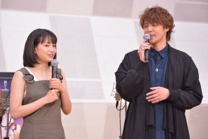 広瀬すず、宮野真守。『打ち上げ花火、下から見るか？横から見るか？』公開アフレコにて