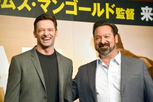 ヒュー・ジャックマンとジェームズ・マンゴールド監督。『LOGAN／ローガン』来日記者会見にて