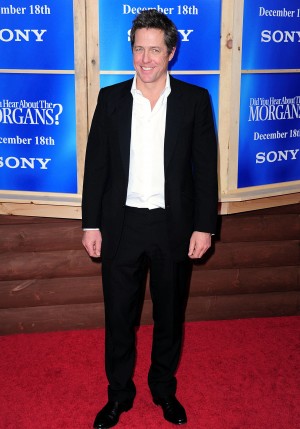 ヒュー・グラント、『噂のモーガン夫妻』ニューヨークプレミアにて