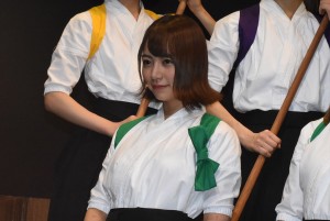 北野日奈子、映画『あさひなぐ』キャスト発表会にて