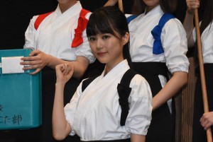 生田絵梨花、映画『あさひなぐ』キャスト発表会にて