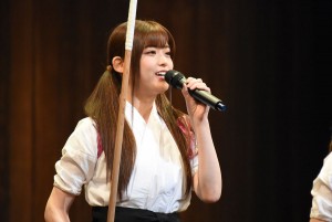 松村沙友理、映画『あさひなぐ』キャスト発表会にて