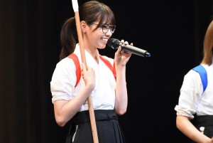 西野七瀬、映画『あさひなぐ』キャスト発表会にて