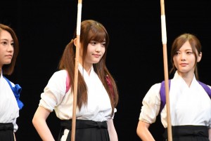 松村沙友理、映画『あさひなぐ』キャスト発表会にて