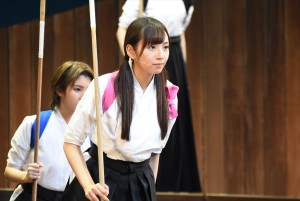 新内眞衣、映画『あさひなぐ』キャスト発表会にて