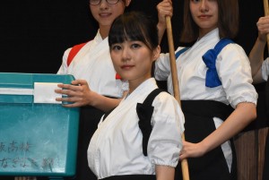 生田絵梨花、映画『あさひなぐ』キャスト発表会にて