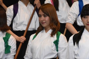 衛藤美彩、映画『あさひなぐ』キャスト発表会にて