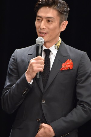 伊勢谷友介、『忍びの国』ジャパンプレミアにて