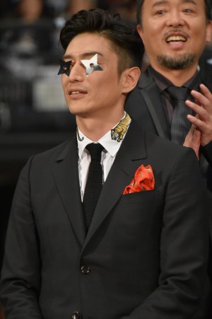 伊勢谷友介、『忍びの国』ジャパンプレミアにて