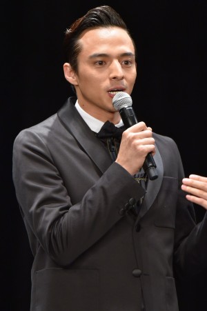 満島真之介、『忍びの国』ジャパンプレミアにて