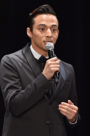 満島真之介、『忍びの国』ジャパンプレミアにて