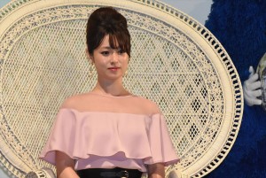 深田恭子、「2017 夏 UQ 発表会」にて