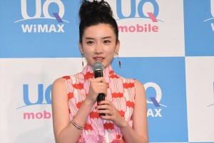 永野芽郁、「2017 夏 UQ 発表会」にて