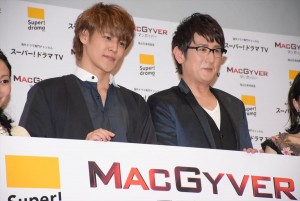 宮野真守、土田大。『MACGYVER／マクガイバー』 プレミア試写会にて