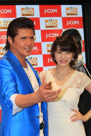 竹内力、岸明日香、『闇の法執行人』＆『大馬鹿代』放送記念 スペシャルイベントにて