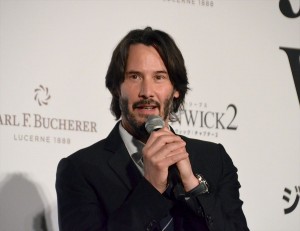 キアヌ・リーヴス、『ジョン・ウィック：チャプター2』ジャパンプレミアにて
