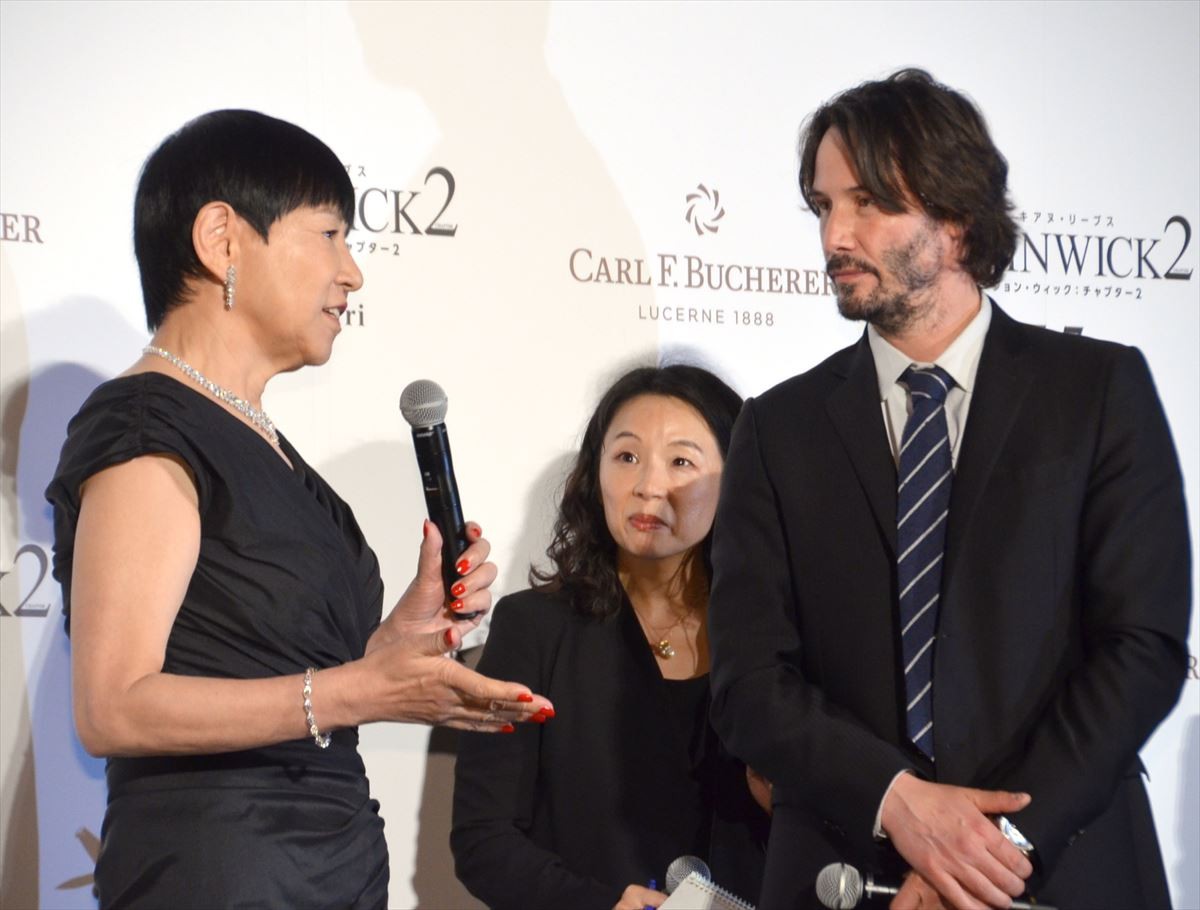 キアヌ・リーヴス来日！ 和田アキ子の“必殺ゴッドハンド”に衝撃