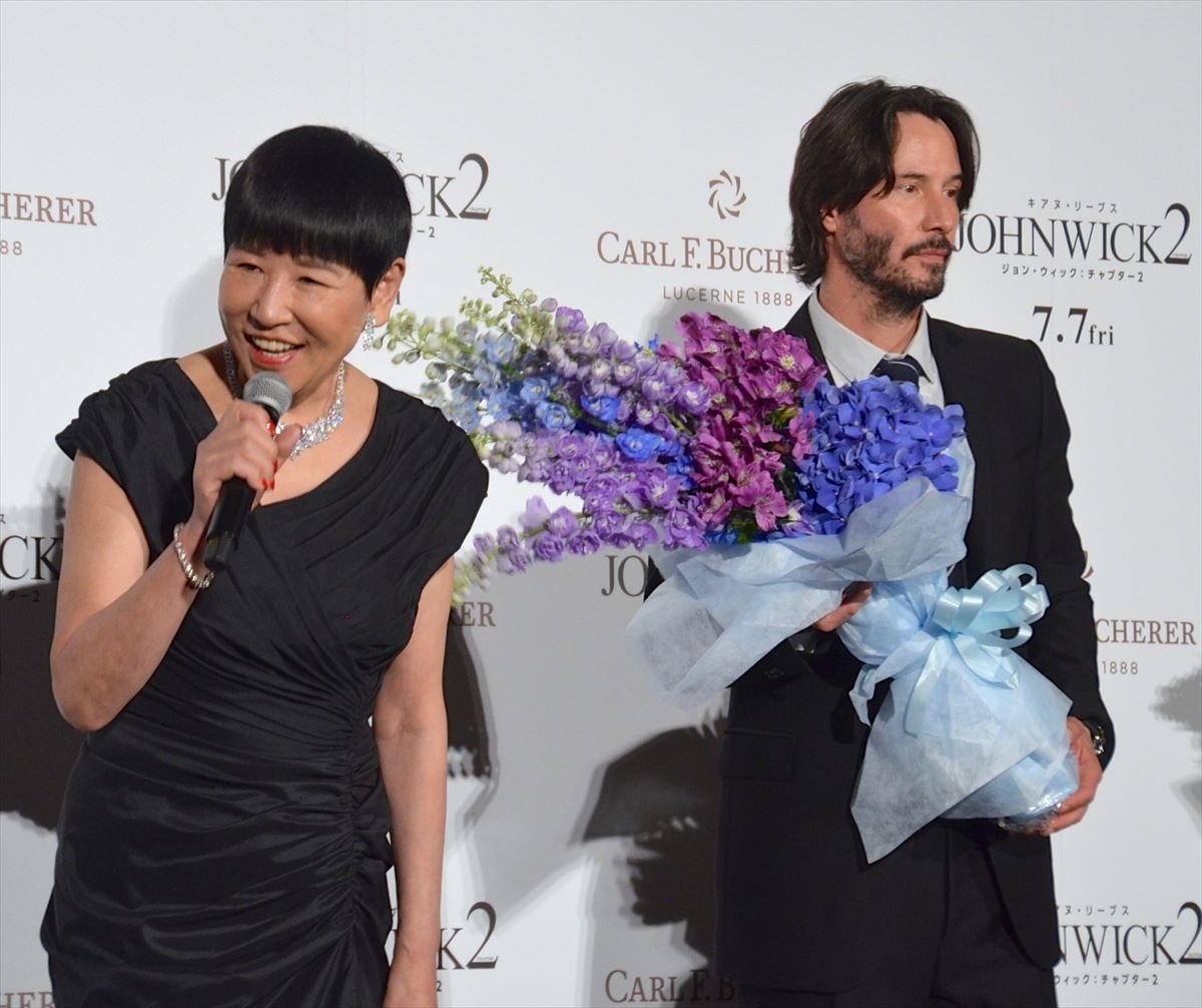 キアヌ・リーヴス来日！ 和田アキ子の“必殺ゴッドハンド”に衝撃