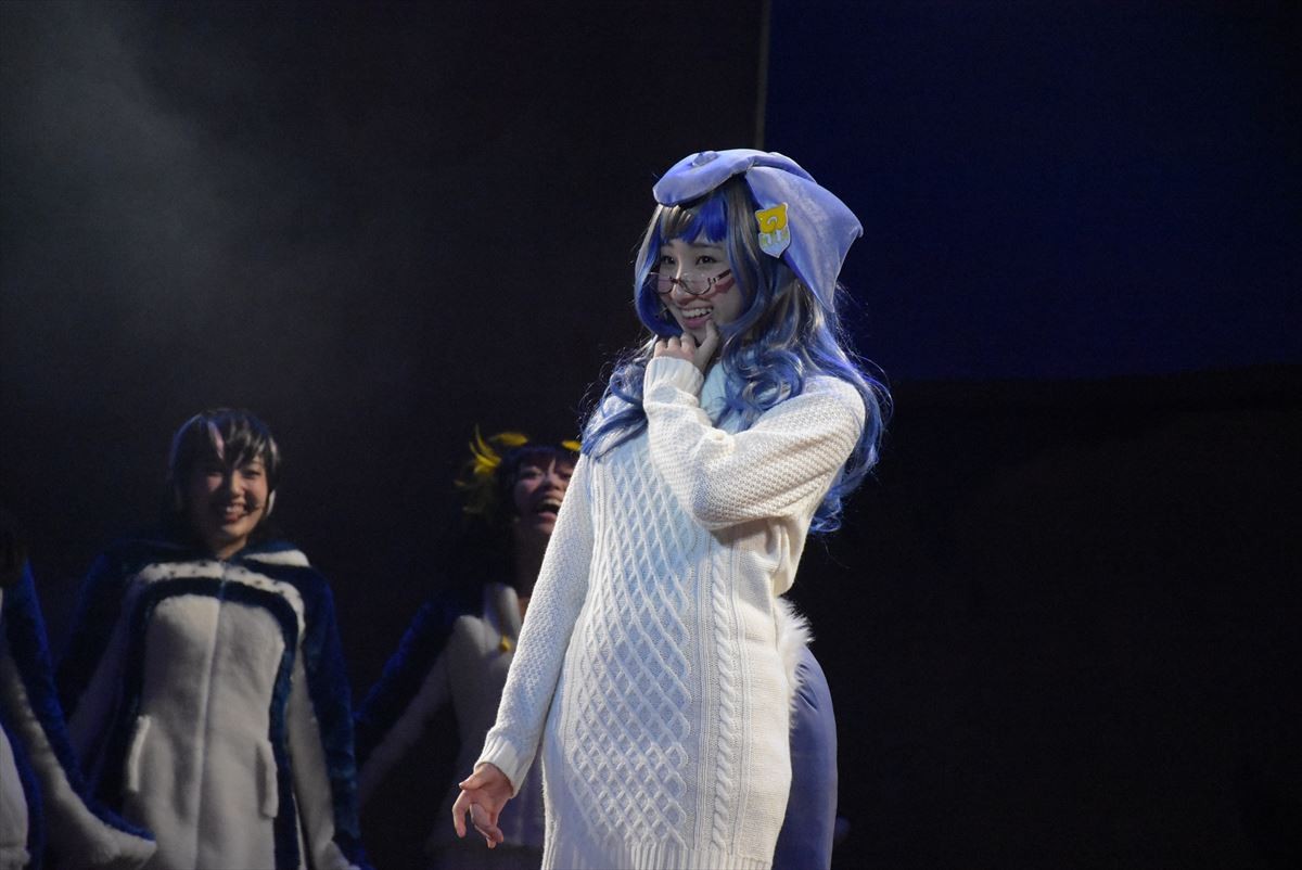 尾崎由香、舞台「けものフレンズ」に気合十分 「千秋楽まで、騒ぎたい」