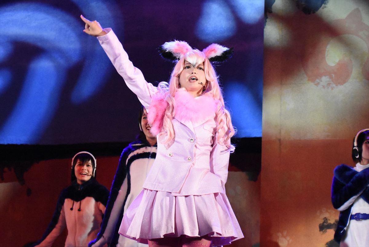 尾崎由香、舞台「けものフレンズ」に気合十分 「千秋楽まで、騒ぎたい」