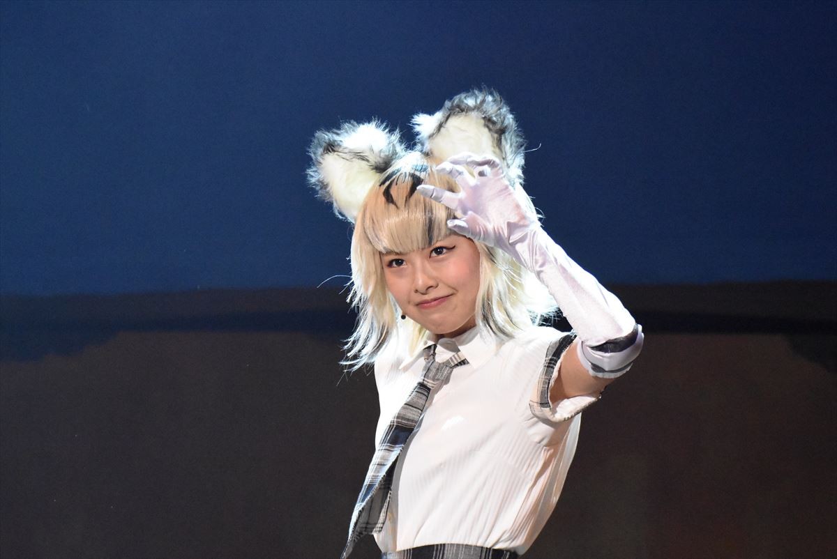 尾崎由香、舞台「けものフレンズ」に気合十分 「千秋楽まで、騒ぎたい」