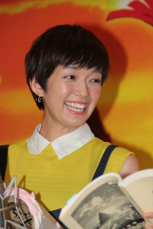 佐藤栞里、『劇場版ポケットモンスター キミにきめた！』公開アフレコにて