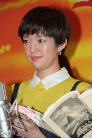 佐藤栞里、『劇場版ポケットモンスター キミにきめた！』公開アフレコにて