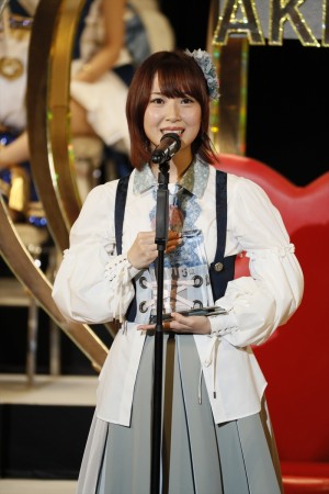 『AKB48 49thシングル選抜総選挙』で15位を獲得した高柳明音（SKE48）