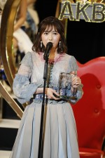 『AKB48 49thシングル選抜総選挙』で2位を獲得した渡辺麻友