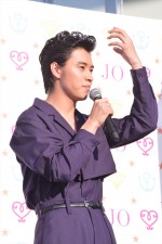 山崎賢人、『ジョジョの奇妙な冒険 ダイヤモンドは砕けない 第一章』キックオフイベントにて