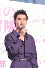 山崎賢人、『ジョジョの奇妙な冒険 ダイヤモンドは砕けない 第一章』キックオフイベントにて