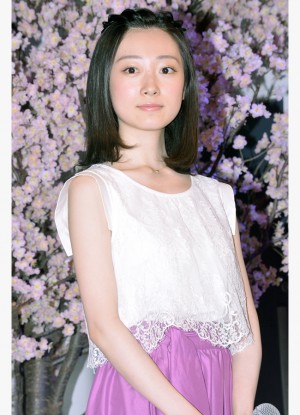 河内美里、舞台『四月は君の嘘』制作発表会にて