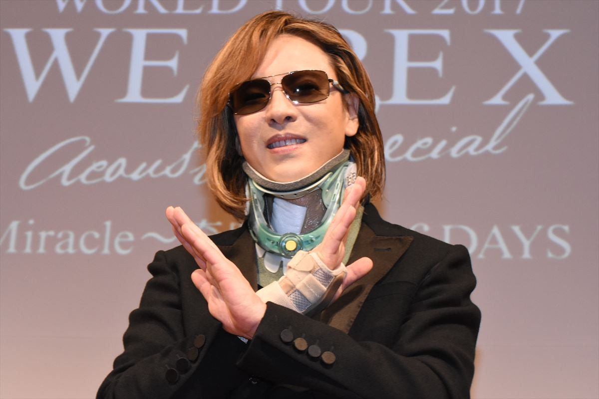 YOSHIKI、術後初の公の場に　7月のツアーは「絶対に感動的なステージにする」