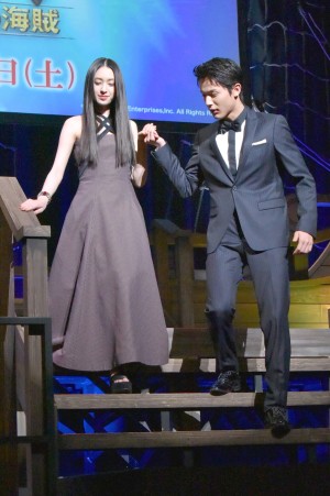 栗山千明＆中川大志、『パイレーツ・オブ・カリビアン／最後の海賊』夏祭りプレミアに登場