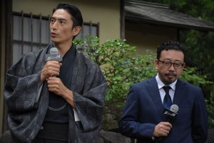 伊勢谷友介、中村義洋、『忍びの国』大ヒット祈願イベントに出席